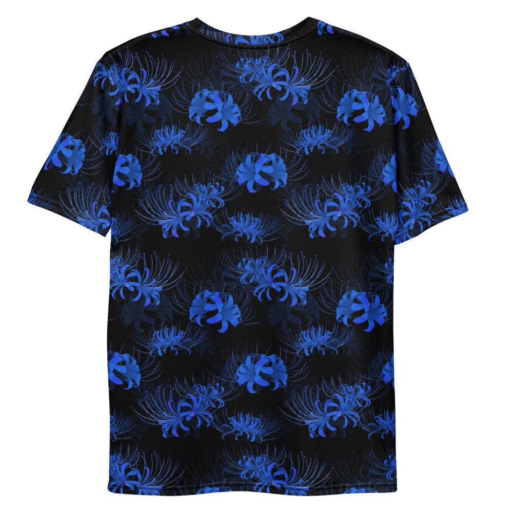Stylish Men's Higanbana T-shirt featuring a vibrant floral design, perfect for comfort and casual wear.