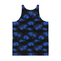 Vibrant Men's Higanbana Tank Top featuring a soft, stretchy fabric for ultimate comfort and style. Perfect for summer!