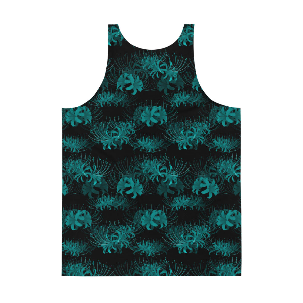 Shop the vibrant Men's Higanbana Tank Top with a comfortable fit, perfect for any casual outing.