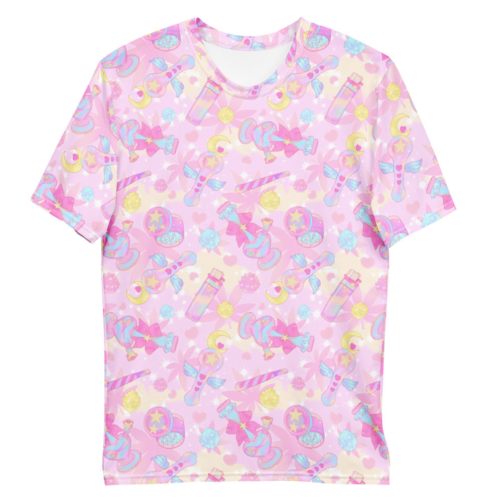 Men's Indica Magica T-shirt features a vibrant design, made from soft, durable fabric for ultimate comfort.