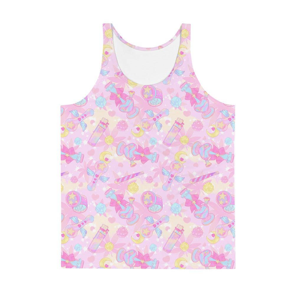 Bright and stylish, the Men's Indica Magica Tank Top features vibrant colors and a comfy fit for any occasion.