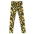 Bright and fun Men's Lemon Leggings, perfect for workouts with soft, stretchy material for all activities.