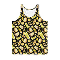 Vibrant Men's Lemon Tank Top featuring fun lemon designs in soft, stretchy fabric for a relaxed fit. Perfect for summer!