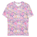 Stylish Men's Magical Girl T-shirt featuring vibrant patterns, perfect for comfort and flair at any casual event.