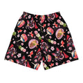 Colorful Men's Matsuri Athletic Shorts featuring a vibrant pattern, perfect for running, swimming, and workouts.