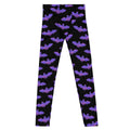 Men's Morrigan Leggings feature a vibrant bat pattern, perfect for workouts or casual wear. Shop now for comfort and style!