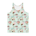Colorful Men's Parasol Bunny Tank Top featuring cute animal prints, soft material, and a relaxed fit for stylish comfort.