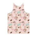 Stylish Men's Parasol Bunny Tank Top featuring a playful design, soft material, and a relaxed fit perfect for summer.