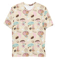 Brighten your spring wardrobe with the Men's Parasol Bunny T-shirt, featuring adorable bunnies under pastel umbrellas.