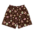 Men's Royal Cookie Athletic Shorts featuring a fun, colorful design ideal for any active lifestyle. Perfect for workouts!