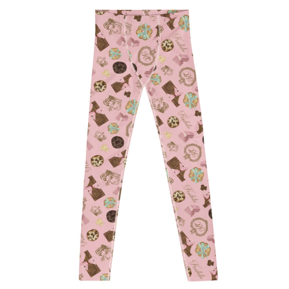 Show off your style with Men's Royal Cookie Leggings, featuring a playful cookie design and soft, stretchy fabric.