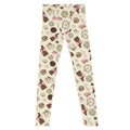 Stylish Men's Royal Cookie Leggings featuring a fun cookie print, perfect for workouts or casual wear.