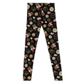 Stylish Men's Royal Cookie Leggings featuring a playful cookie design, perfect for workouts or casual wear.