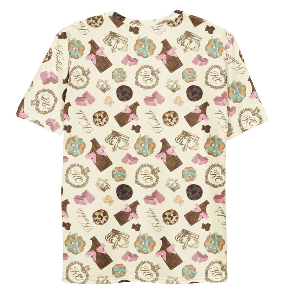 Men's Royal Cookie T-shirt features a fun cookie print, perfect for casual comfort and style. Ideal for cookie lovers!