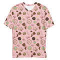 Men's Royal Cookie T-shirt features a fun dessert pattern, perfect for stylish comfort and everyday wear.