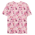 Men's Sakura T-shirt featuring a vibrant floral print, made from soft, durable fabric for ultimate comfort.
