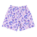 Men's Sea Princess Athletic Shorts feature a vibrant sea-themed print, perfect for running or swimming adventures.
