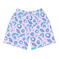 Men's Sea Princess Athletic Shorts with vibrant sea-themed print, perfect for running, swimming, and workouts.