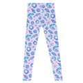 Men's Sea Princess Leggings feature vibrant sea-themed patterns, perfect for active wear and versatile styling options.