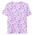 Men's Sea Princess T-shirt features a vibrant seashell and starfish print, perfect for a stylish summer look.