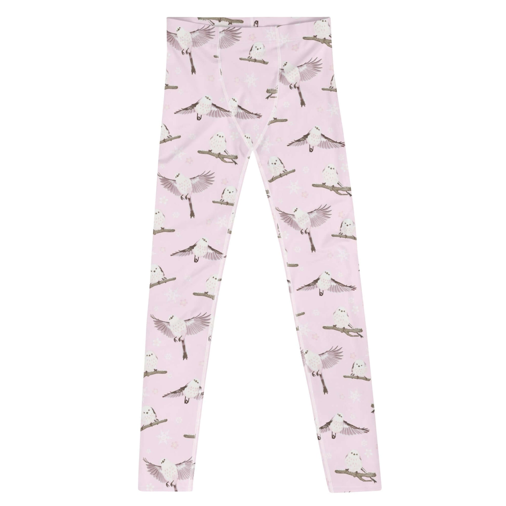 Stylish Men's Snow Bird Leggings feature a soft, stretchy fabric ideal for workouts and everyday wear.