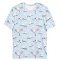 Men's Snow Bird T-shirt featuring a vibrant snowbird design, perfect for comfort and style. Ideal for any casual outing.