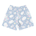 Men's Snow Bunny Athletic Shorts feature a playful bunny design, perfect for workouts and casual wear.