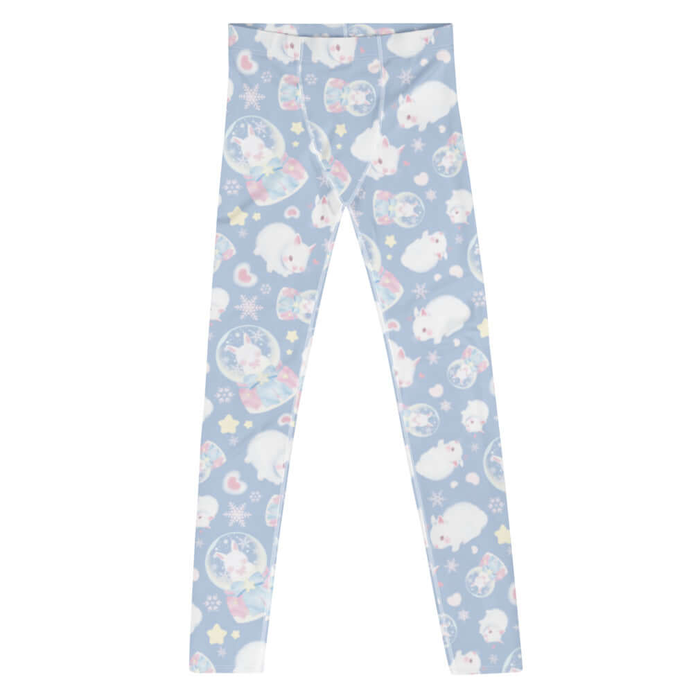 Men's Snow Bunny Leggings feature a soft, stretchy design perfect for workouts or casual wear, ideal for active lifestyles.