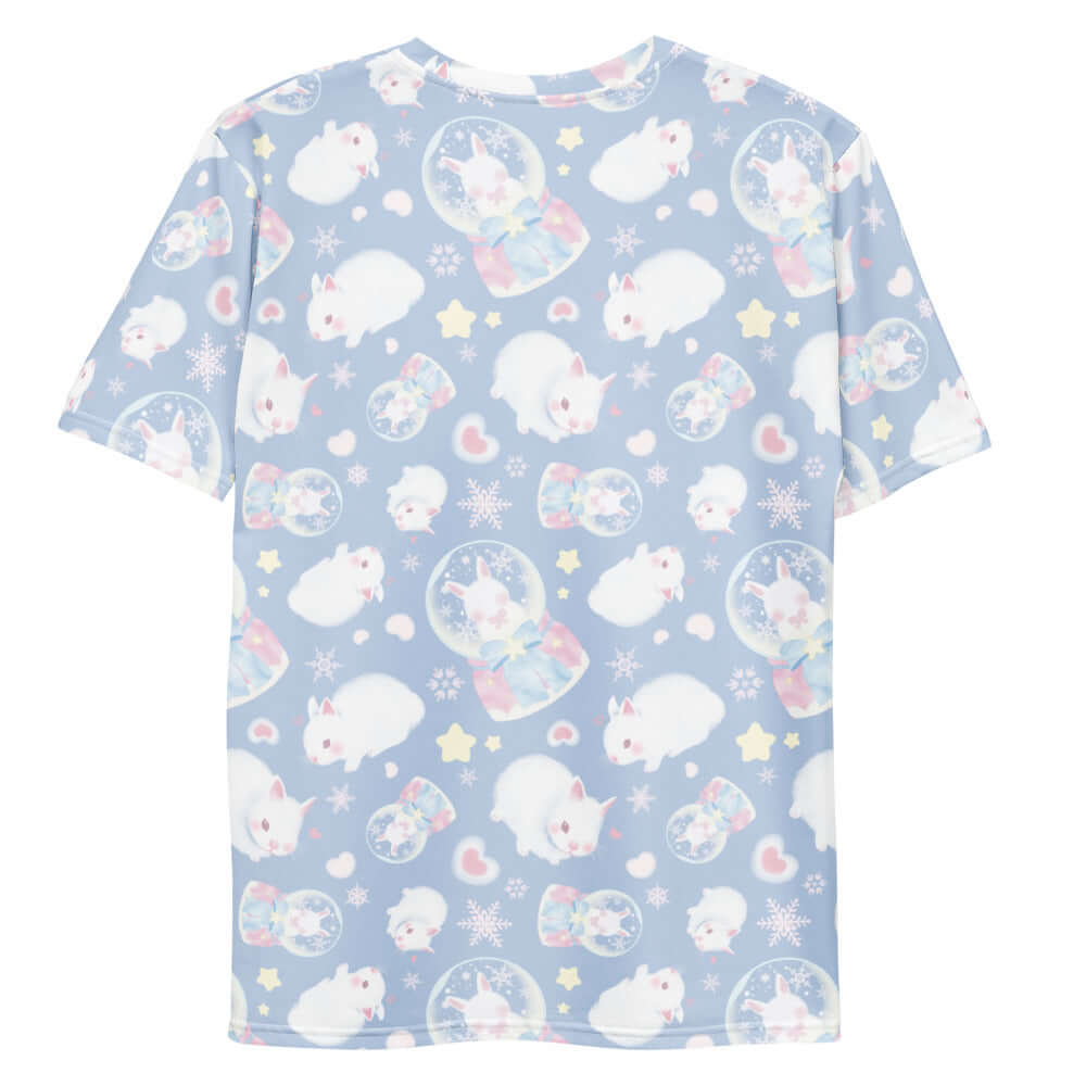 Men's Snow Bunny T-shirt features a playful bunny print, perfect for a cozy, stylish look this season.