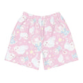 Men's Snow Kitten Athletic Shorts feature a playful design, ideal for running, swimming, and more. Perfect for active days!