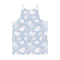 Men's Snow Kitten Tank Top featuring a playful design, vibrant colors, and a soft, relaxed fit for stylish comfort.