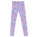 Men's Space Leggings featuring a colorful cosmic design, perfect for active wear and comfortable workouts.