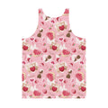 Men's Sugar Sweetheart Tank Top features vibrant colors and a relaxed fit, perfect for a stylish summer look.
