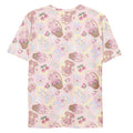 Men's Sweet Teddy T-shirt featuring a cute teddy bear and floral design, perfect for comfort and style.