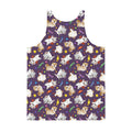 Vibrant Men's Trick or Treaters Tank Top featuring playful designs, perfect for a fun, relaxed look this Halloween.