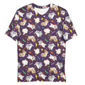 Men's Trick or Treaters T-shirt features a vibrant design perfect for Halloween, made from soft, durable fabric.