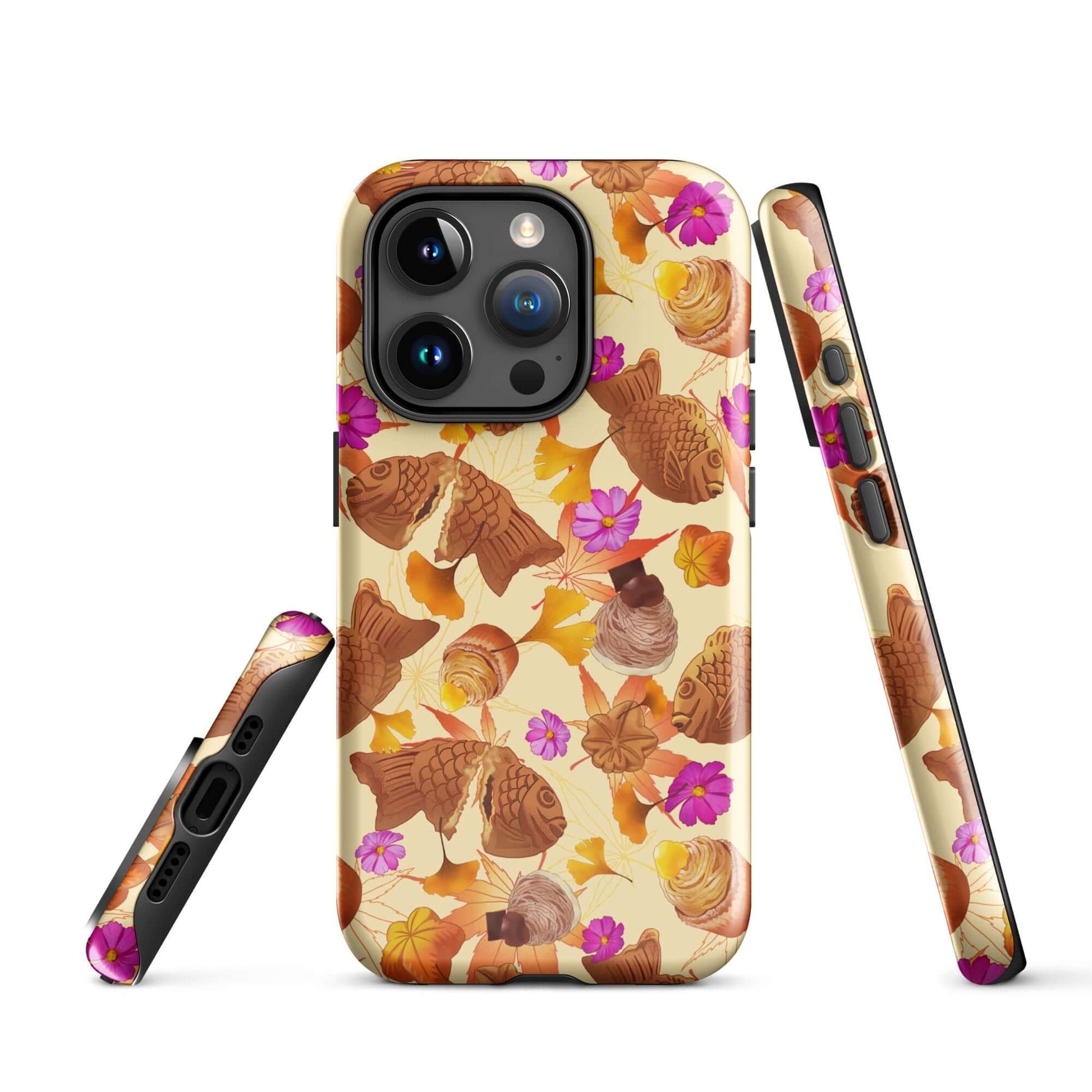 Stylish Momiji iPhone® Tough Case with impact-resistant design for ultimate protection and a fashionable look.
