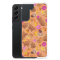 Momiji Samsung® Clear Case showcases a vibrant design while offering protection from scratches and dirt.