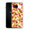 Stylish Momiji Samsung® Clear Case featuring a unique design, offering protection against scratches and dirt.