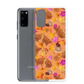 Protect your phone stylishly with the Momiji Samsung® Clear Case, featuring a unique design and flexible sides.