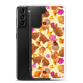 Sleek Momiji Samsung® Clear Case for Galaxy S21+, offering stylish protection against scratches and dirt.
