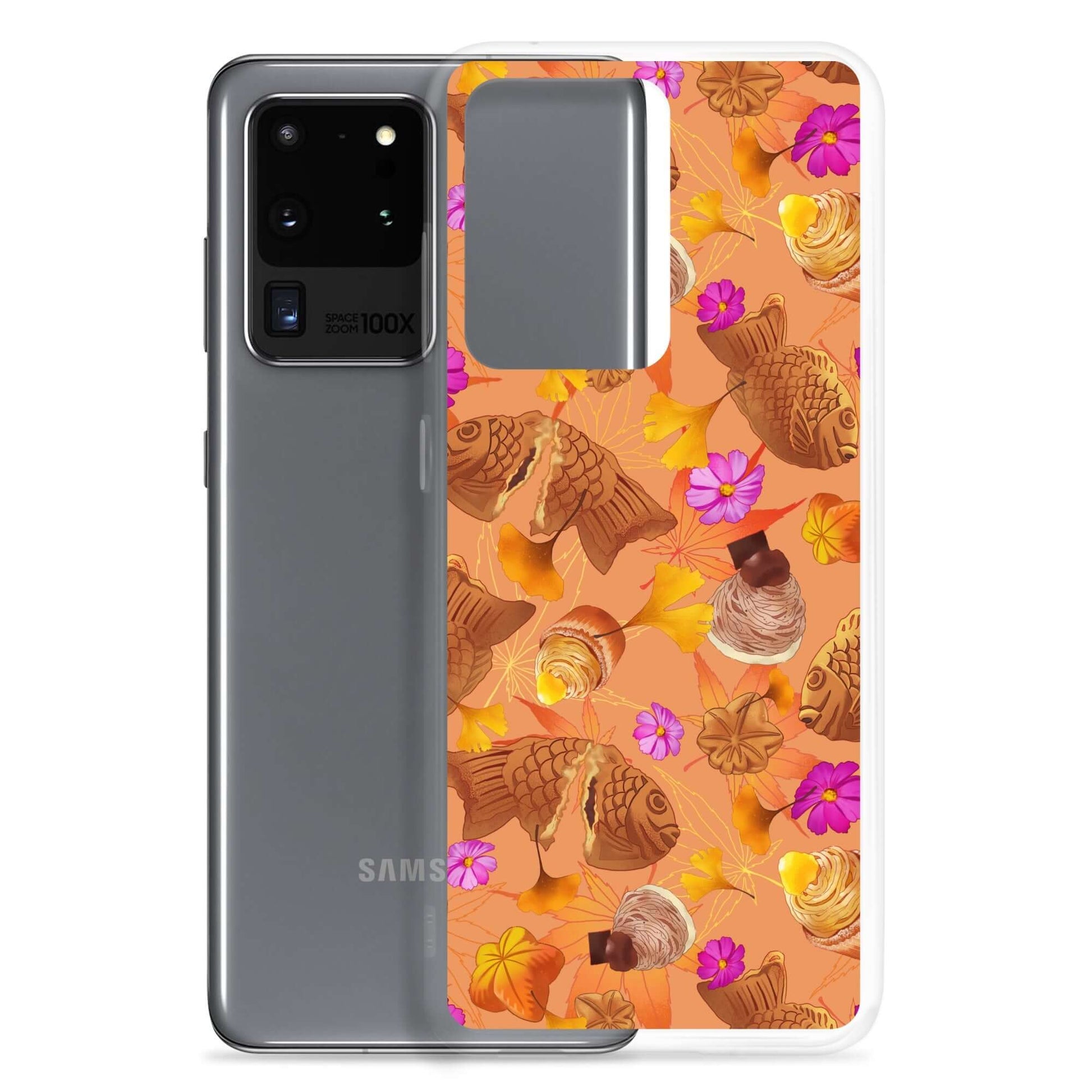 Protect your Samsung® with the stylish Momiji Samsung® Clear Case, featuring vibrant patterns and precise cutouts.