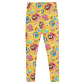 Stylish Pan Dulce Leggings featuring colorful sweet treats, perfect for workouts or casual outings.