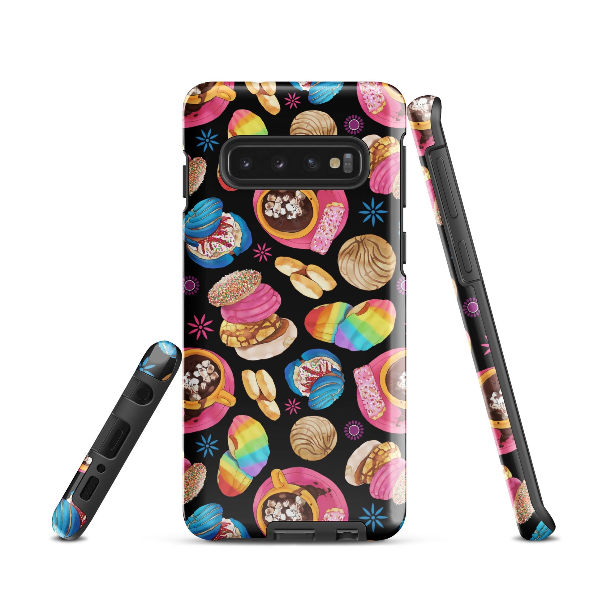 Colorful Pan Dulce Samsung® Tough Case featuring artful designs, ensuring protection and style for your phone.