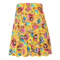 Bright and fun Pan Dulce Skater Skirt, perfect for sunny days and adding style to any outfit.