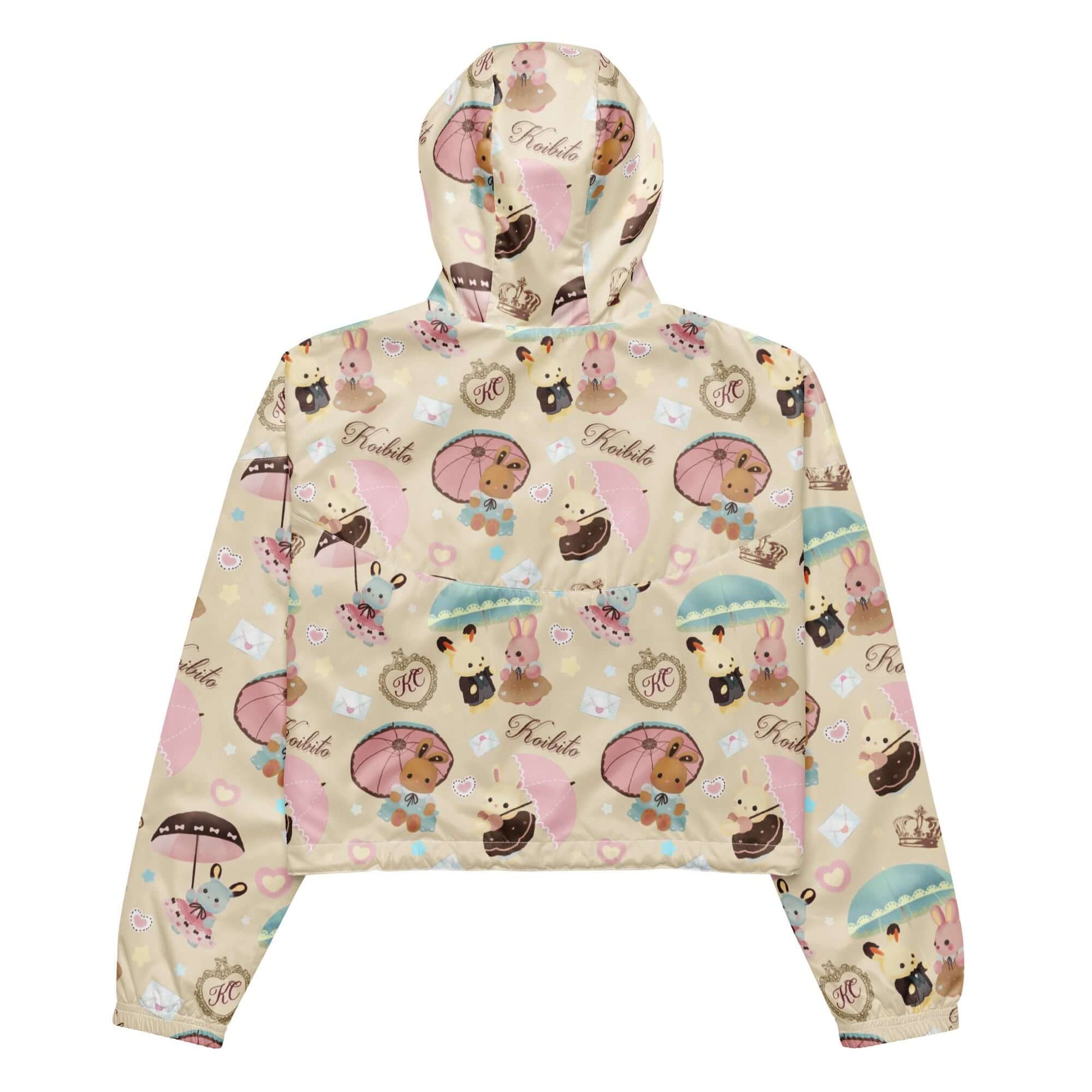 Stay stylish and dry in the Parasol Bunny cropped windbreaker, perfect for adventures with its lightweight, waterproof design.