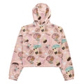 Stylish Parasol Bunny cropped windbreaker with fun prints, perfect for rainy adventures and everyday wear.