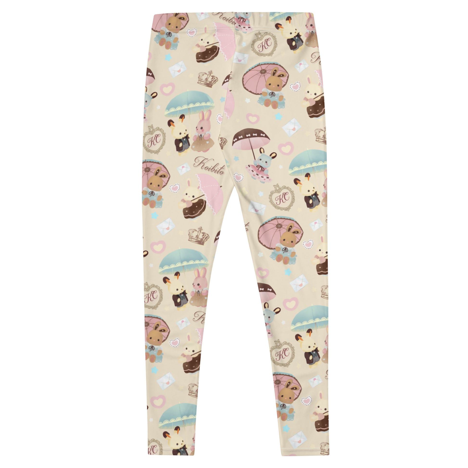 Buttery soft Parasol Bunny Leggings feature adorable bunnies, perfect for making any outfit cute and cozy.