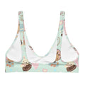 Soft and cute, the Parasol Bunny Padded Bikini Top is perfect for workouts or beach days, ensuring style and comfort.