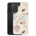 Parasol Bunny Samsung® Clear Case showcases adorable kawaii designs, perfect for protecting your phone in style.
